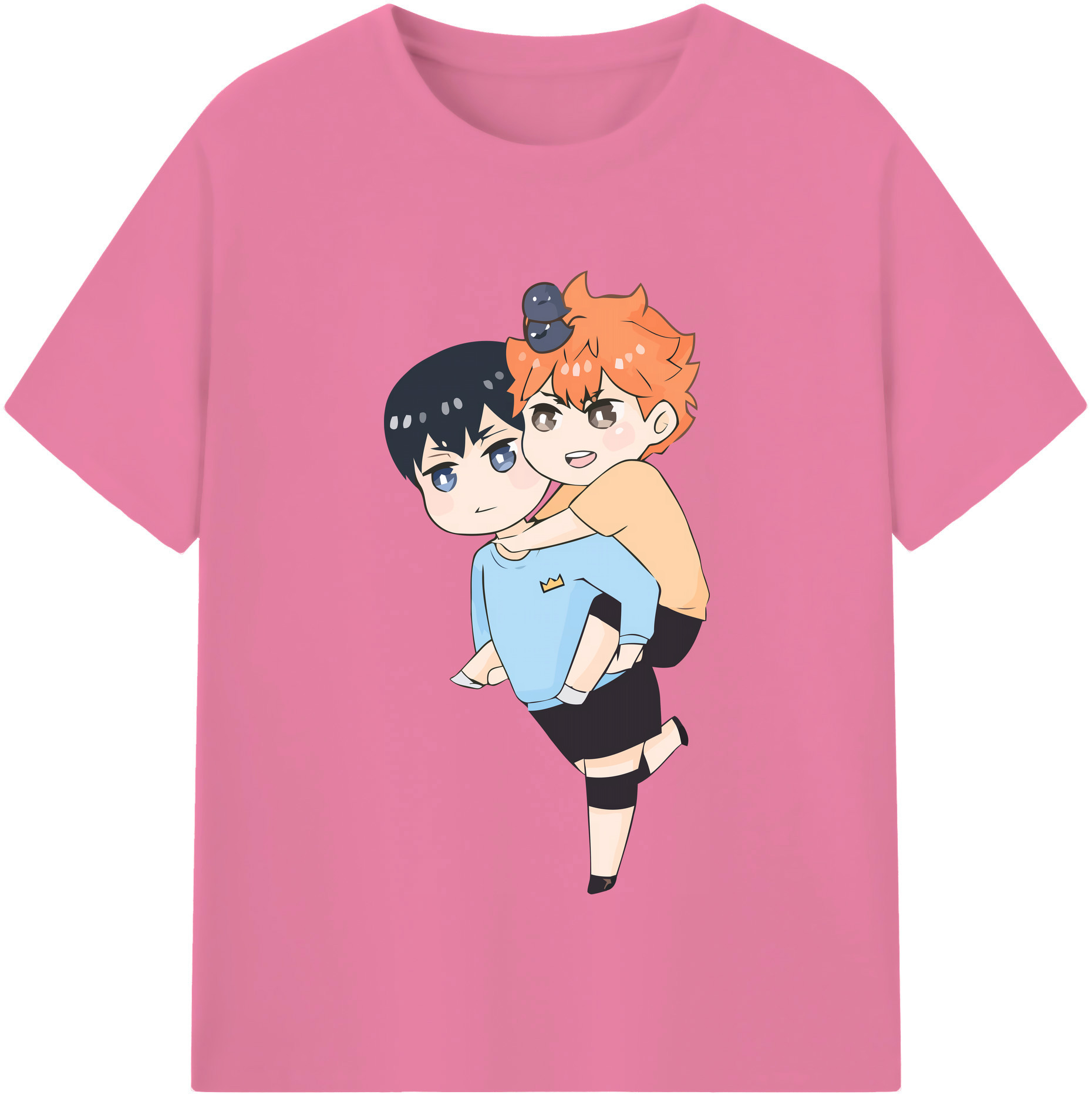 （画像用） ハイキュー!! Haikyu!! 綿100％半袖Tシャツ（フロントプリント）
